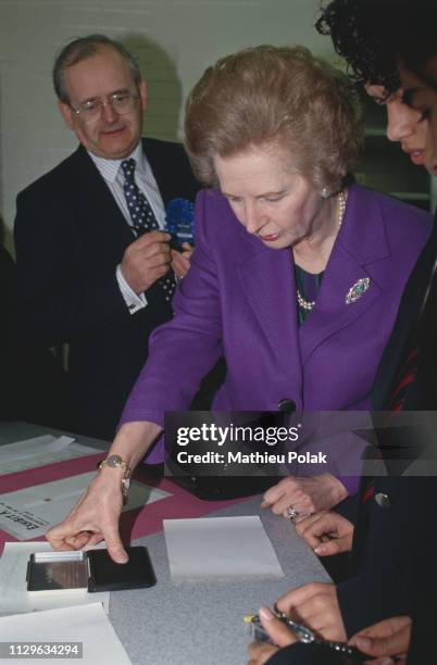 Margaret Thatcher, supporter of Tory.