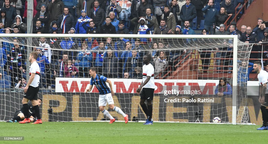 UC Sampdoria v Atalanta BC - Serie A