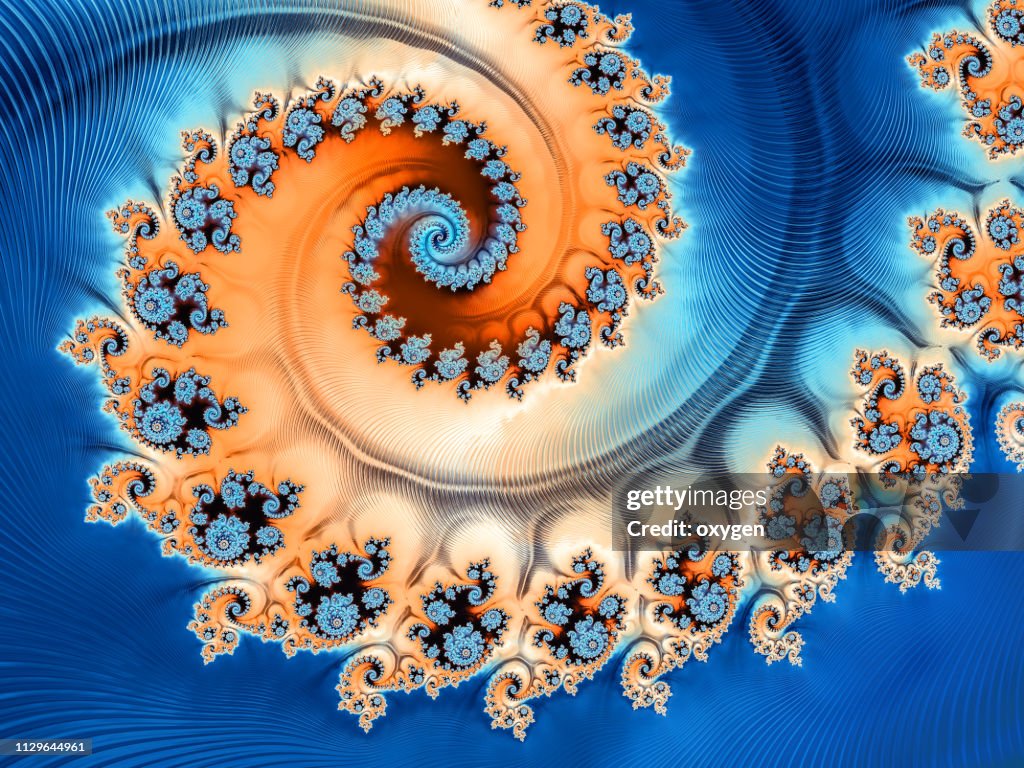 Abstract Glowing Swirl Backgrounds