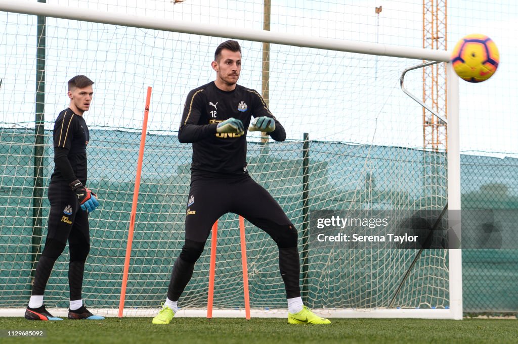 Newcastle United Warm Weather Training Session