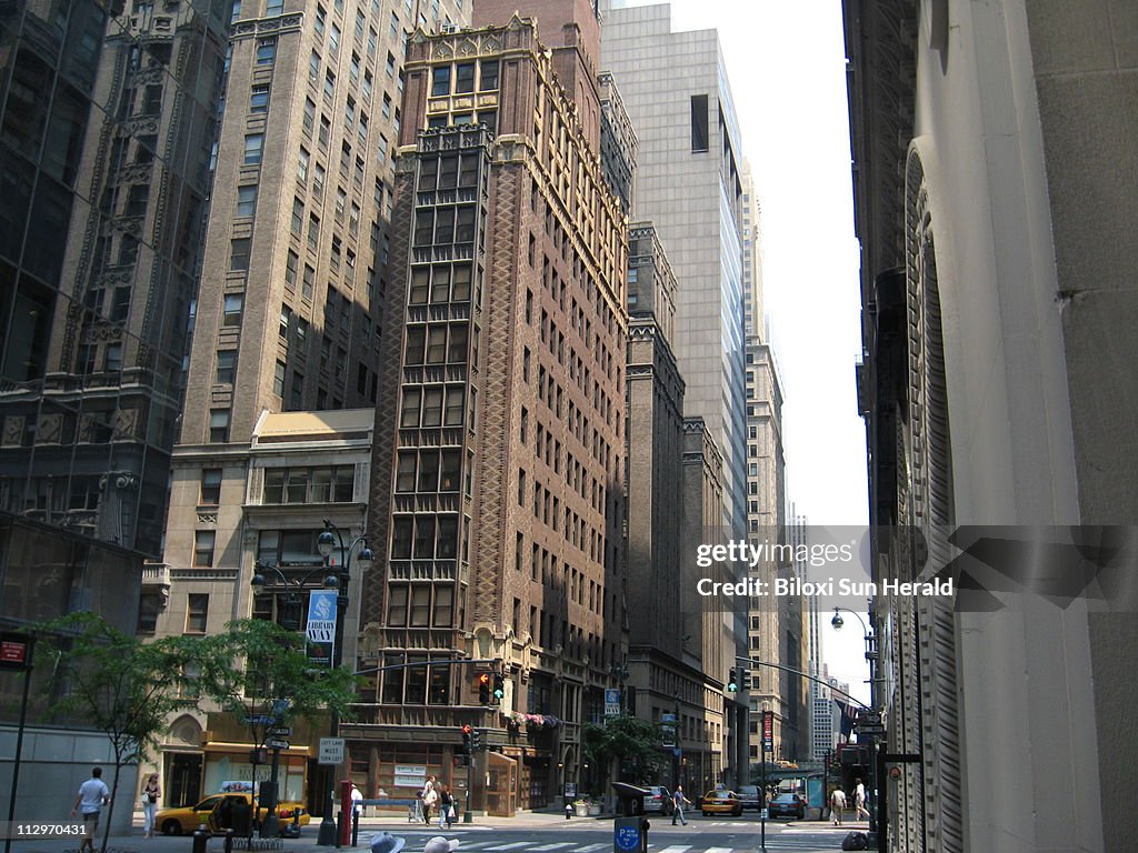 The Reading Room at the Library Hotel overlooks Madison Aven