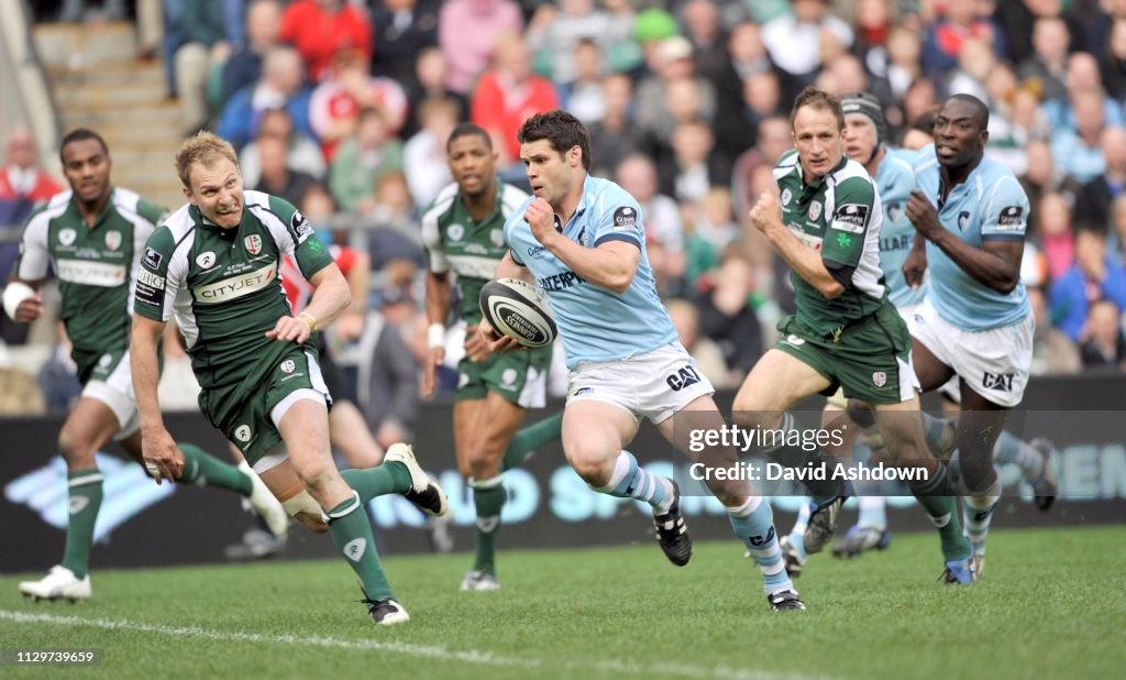 Permiership Rugby Final PREMIERSHIP RUGBY FINAL LEICESTER V LONDON IRISH AT TWICKENHAM DAN ...