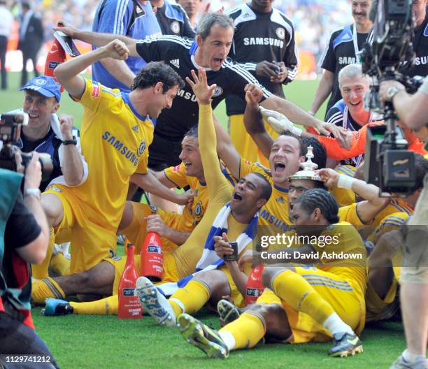 FA CUP FINAL 2009 CHELSEA V EVERTON 30/5/09. CHELSEA WIN.