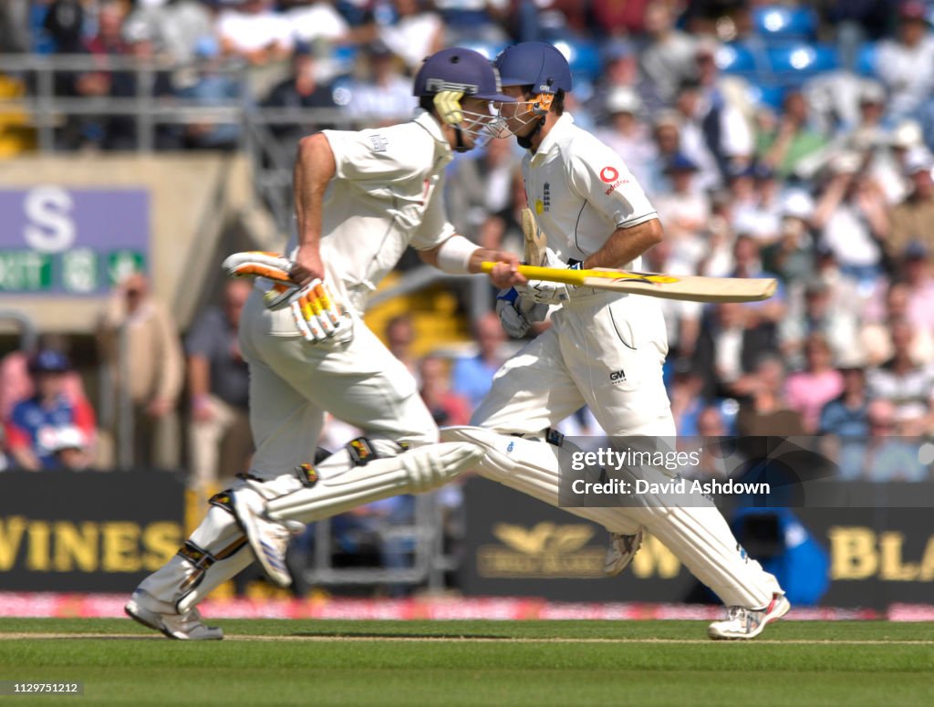 England v West indies 2nd cricket test at Headingley Leeds 2007