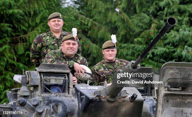 Welsh Tank 149 Tidworth Garrison Stock Photos, High-Res Pictures, and Images ...