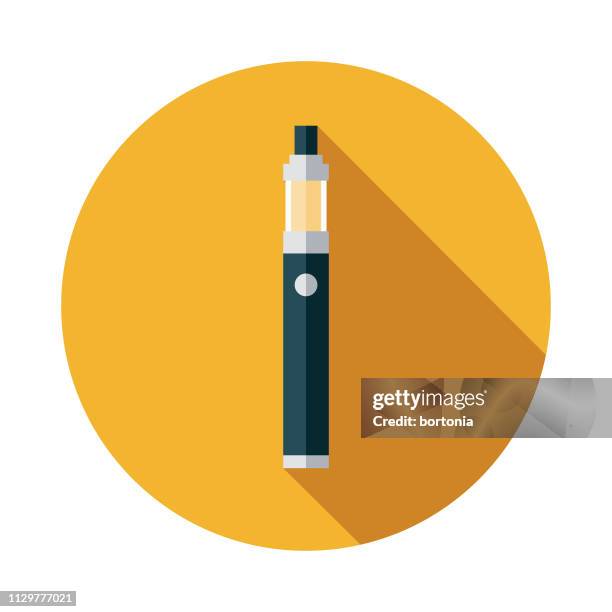 stockillustraties, clipart, cartoons en iconen met pictogram van de drug van de vaporizer - elektronische sigaret