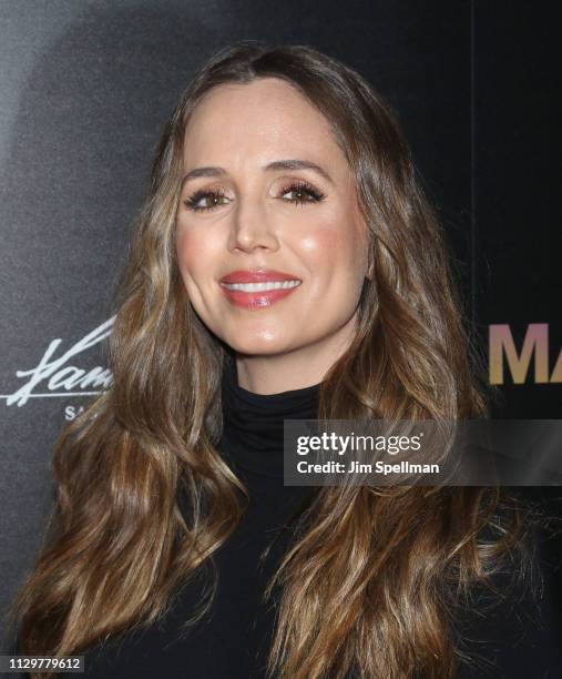 Producer Eliza Dushku attends the special screening of "Mapplethorpe" hosted by Samuel Goldwyn Films with The Cinema Society at Cinepolis Chelsea on...