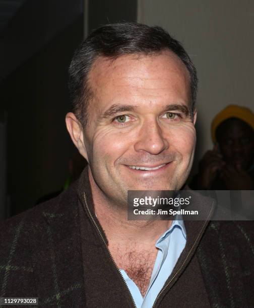 News anchor Greg Kelly attends the special screening of "Mapplethorpe" hosted by Samuel Goldwyn Films with The Cinema Society at Cinepolis Chelsea on...