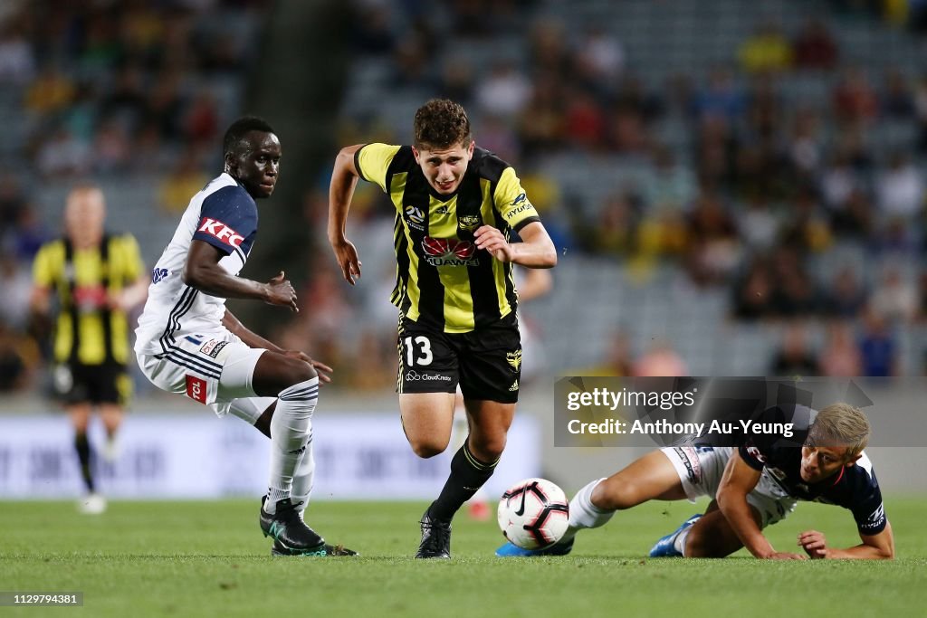 A-League Rd 19 - Wellington v Melbourne Victory