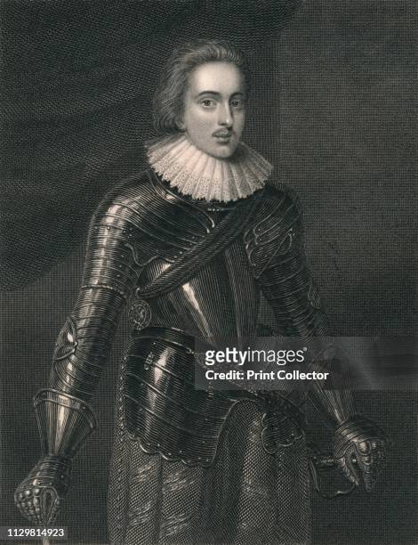 Henry, Prince of Wales, . Portrait of Henry Frederick Stuart, Prince of Wales , eldest son of King James I of England, and older brother of King...
