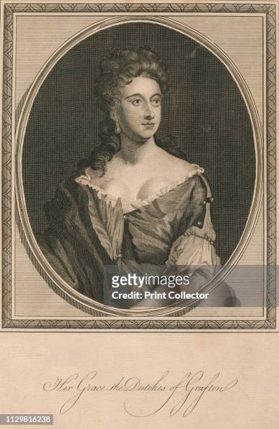 Her Grace the Dutches of Grafton', 1787. Portrait of English peer and heiress Isabella FitzRoy, Duchess of Grafton, Duchess of Grafton . She was...