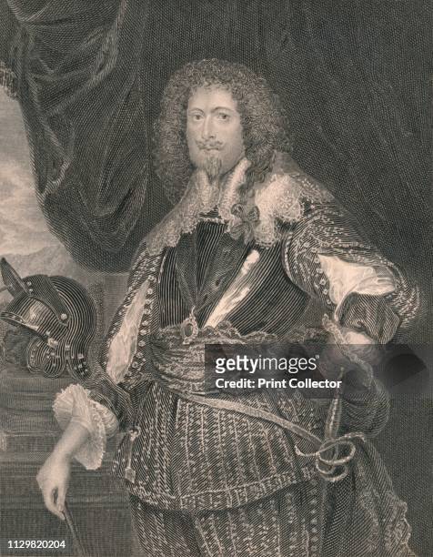 Edward Sackville, Fourth Earl of Dorset', circa 1630s, . Portrait of Edward Sackville, 4th Earl of Dorset , English soldier and statesman. In 1613,...
