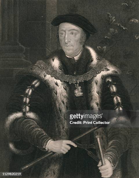 Thomas Howard, Duke of Norfolk', circa 1530s, . Portrait of Thomas Howard, 3rd Duke of Norfolk , prominent Tudor politician. Howard was the uncle of...