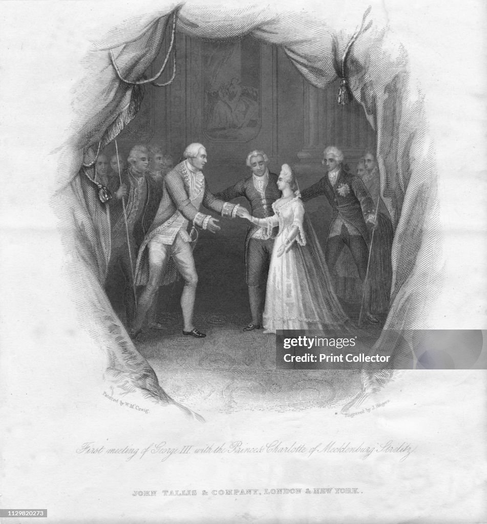 First Meeting Of George Iii With The Princess Charlotte