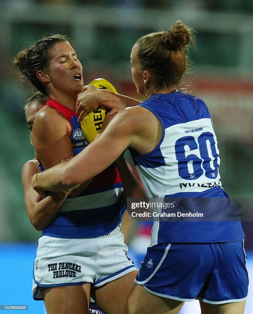 AFLW Rd 3 -  North Melbourne v Western Bulldogs