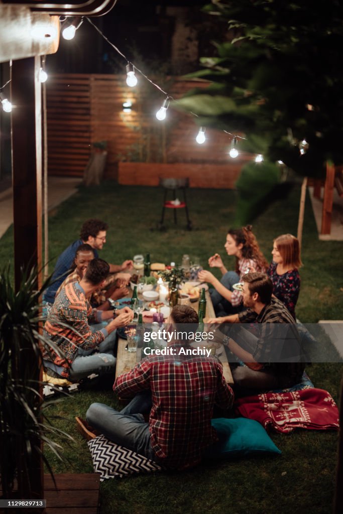 Dinner with friends