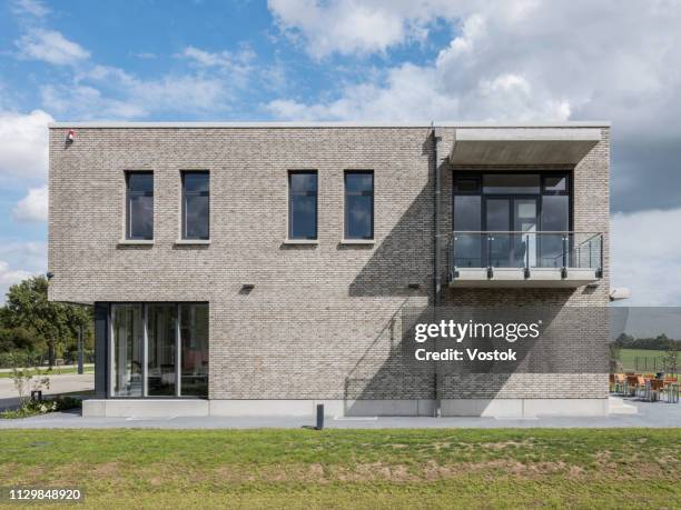 exterior of the office building in germany - building exterior ストックフォトと画像