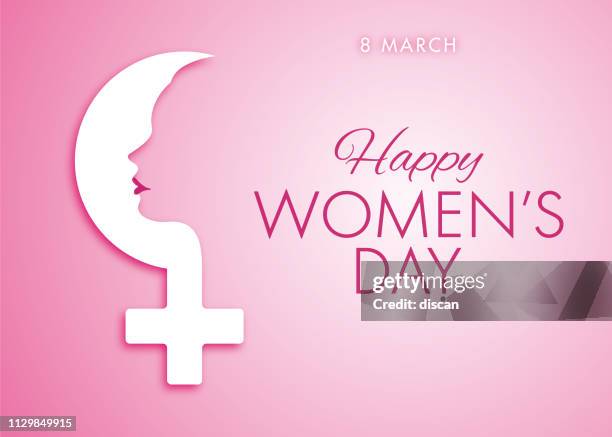 international women's day design - happy women's day celebrations concept - happy women's day greeting card - womens issues stock illustrations