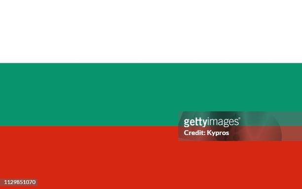 bulgaria flag - bulgarije stockfoto's en -beelden