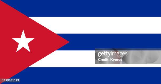 cuba flag - cuba fotografías e imágenes de stock