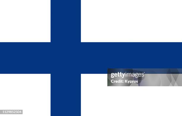 finland flag - finland ストックフォトと画像