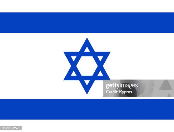 israel flag - todas as bandeiras do médio oriente imagens e fotografias de stock