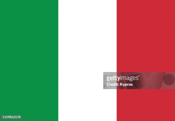 italy flag - italien stock-fotos und bilder