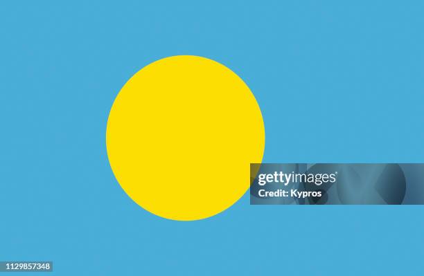 palau flag - パラオ ストックフォトと画像