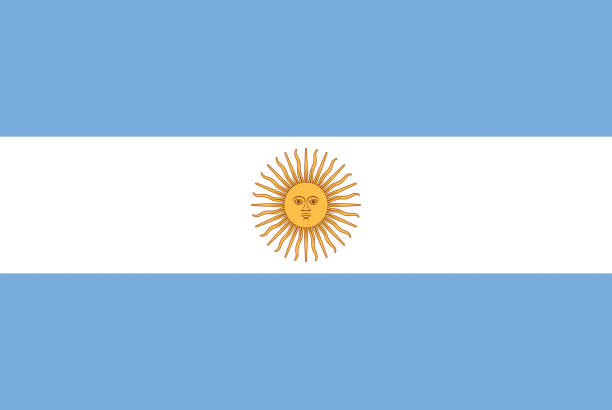 argentina flag - argentina flag stock pictures, royalty-free photos & images