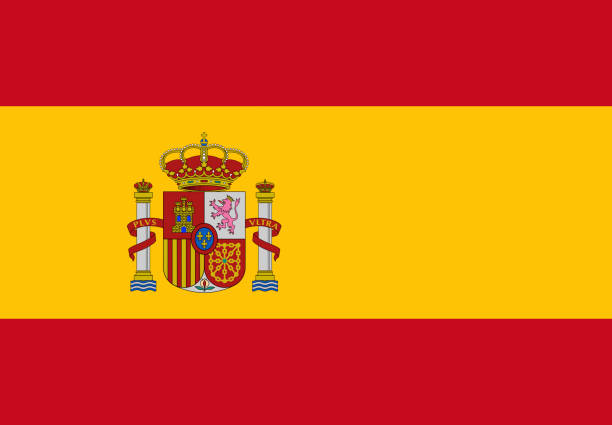spain - spain flag stock pictures, royalty-free photos & images