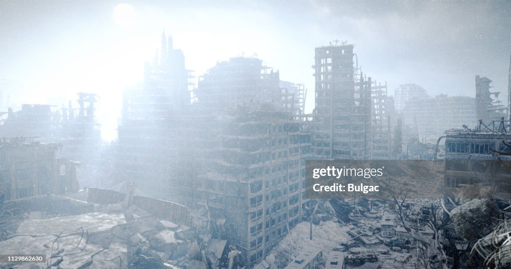Nuclear Winter Urban Landscape