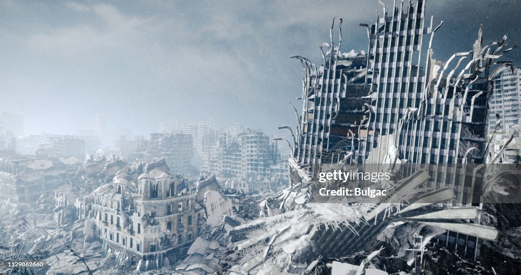 Nuclear Winter Urban Landscape