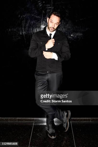 Actor Nick Kroll is photographed for Sharp Magazine on July 20, 2018 in Los Angeles, California. PUBLISHED IMAGE.