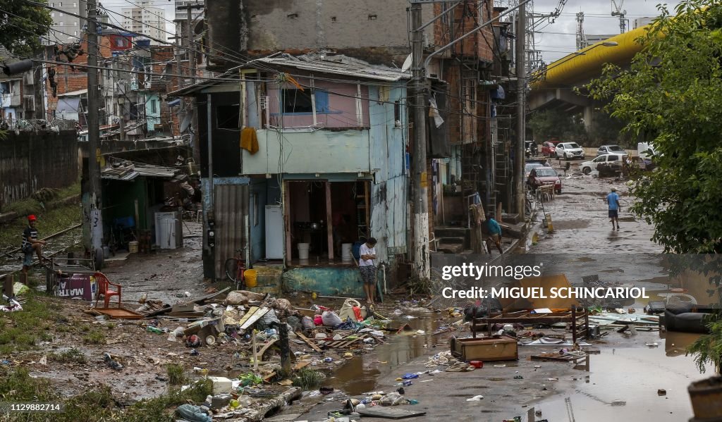 BRAZIL-WEATHER-FLOODS