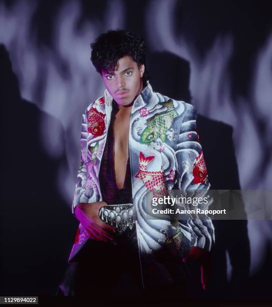 Los Angeles Kennedy William Gordy, better known by his stage name Rockwell, poses for a portrait circa 1985 in Los Angeles, California