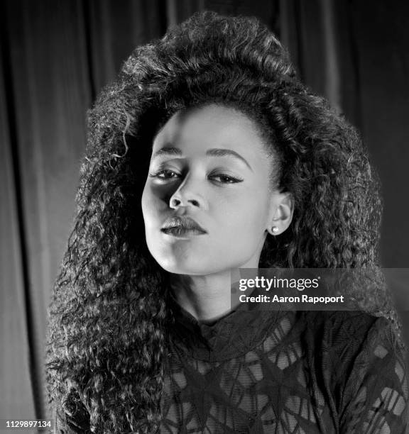 Los Angeles Actress Robin Givens poses for a portrait circa 1986 in Los Angeles, California