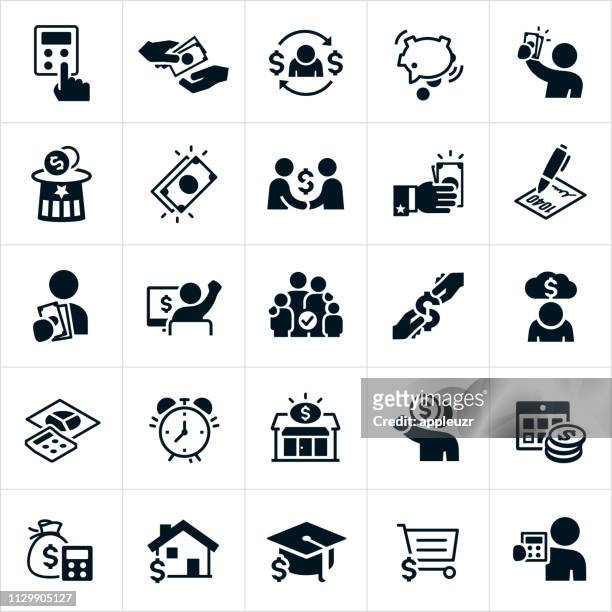 taxes icons - freedom stock illustrations