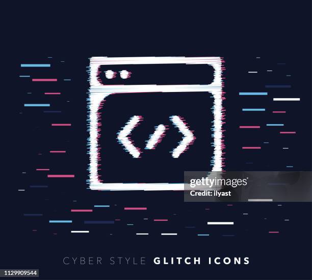 html エディターの不具合効果ベクトル アイコン イラスト - html点のイラスト素材／クリップアート素材／マンガ素材／アイコン素材