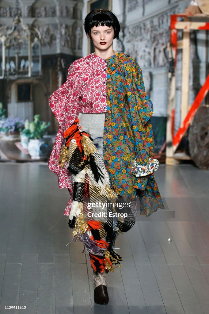 Matty Bovan - Runway - LFW February 2019