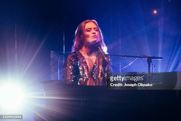 Freya Ridings performs at The Roundhouse on March 11, 2019 in London, England.