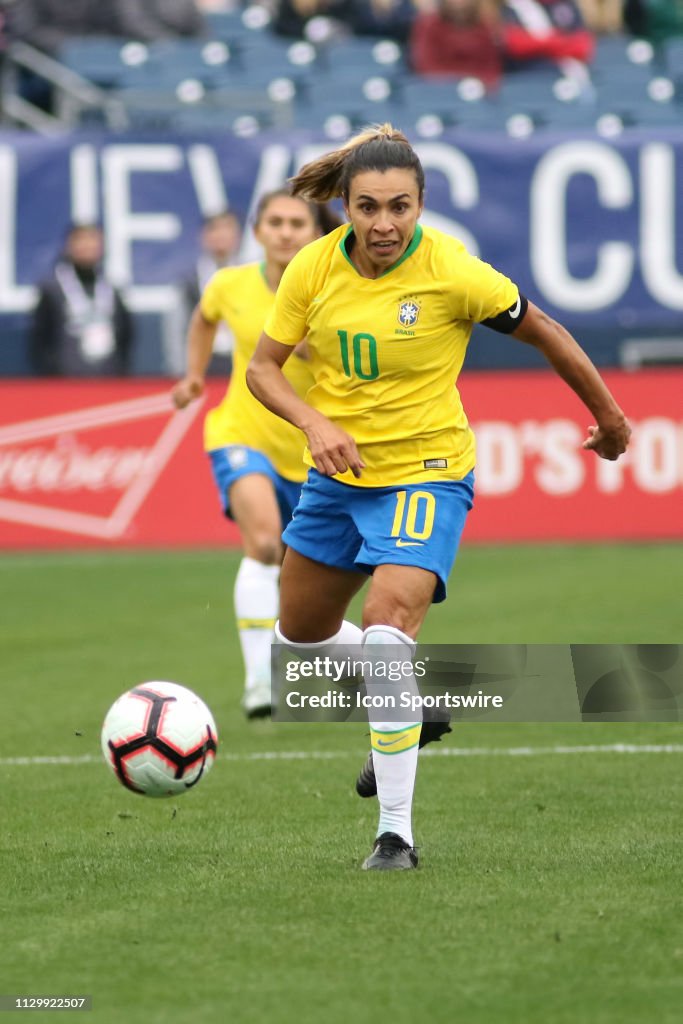 SOCCER: MAR 02 SheBelieves Cup - Brazil v Japan