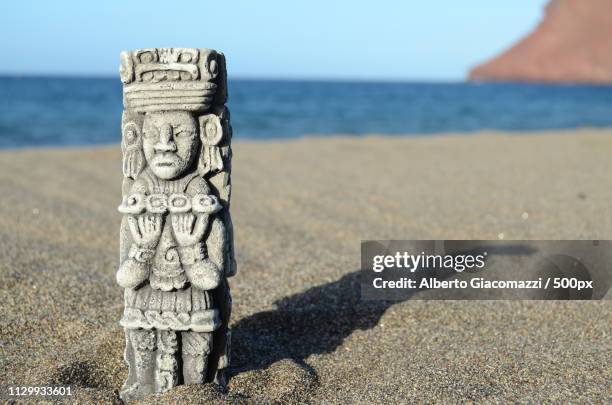 Primary Sources Aztec Statues 151 Stone Statue Of The Aztecs Stock Photos, High-Res Pictures, and ...