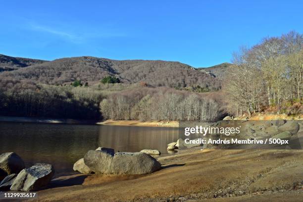 pantanos y rios - embalses stock pictures, royalty-free photos & images