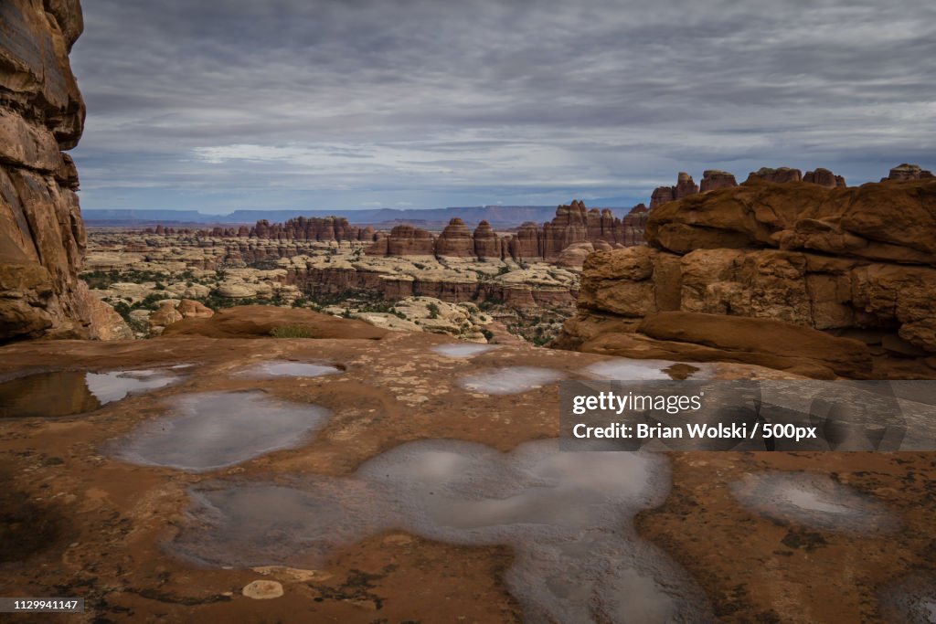 Potholes In Canyonlands National Park