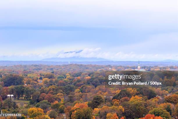 winston-salem in fall colors - winston-salem stock pictures, royalty-free photos & images