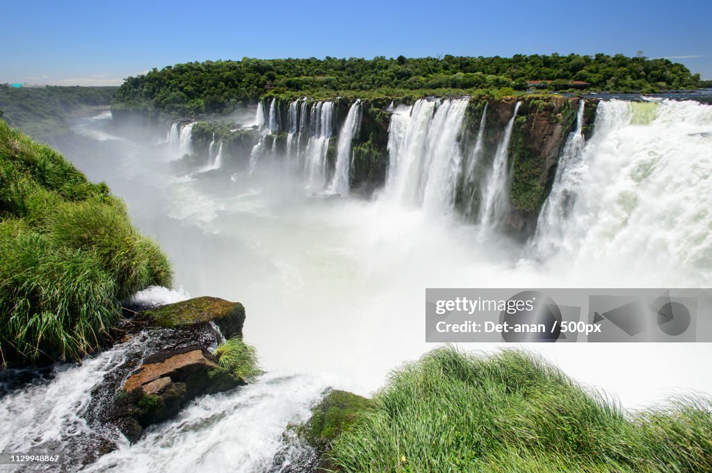 Iguazu Falls View From Argentina
