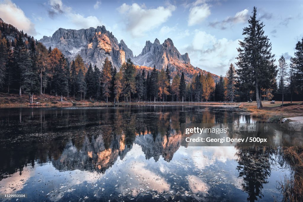 Lago D'Antorno Reflections