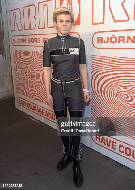 Robyn attends the Browns London Fashion Week with a party featuring exclusive DJ sets from Robyn, Neneh Cherry and DJ Kindness on February 15, 2019...