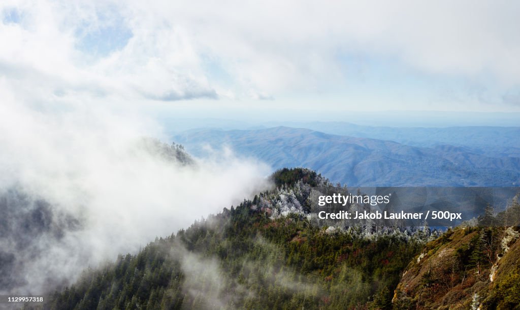 The View You Get When You Hike Up The Mount Leconte 5 Miles