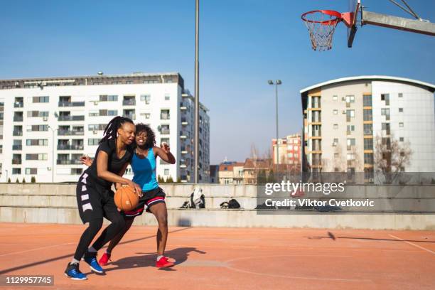 street basketball - basketball court stock pictures, royalty-free photos & images